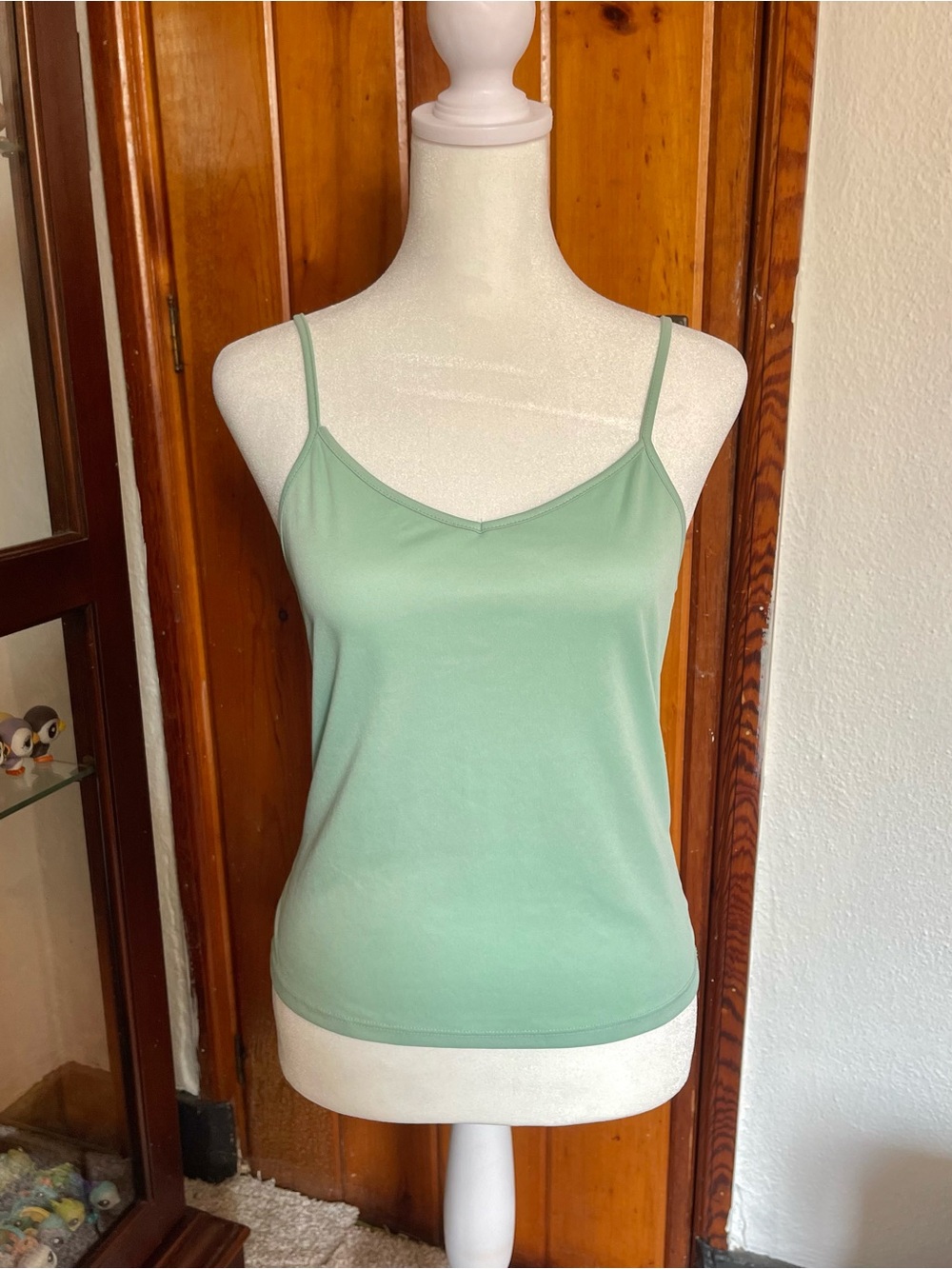 No Boundaries Light Teal Turquoise Green Tank Top Size M